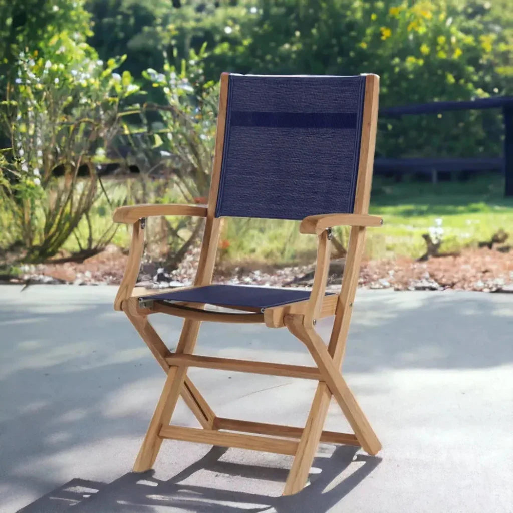 HiTeak Stella Teak Outdoor Folding Armchair