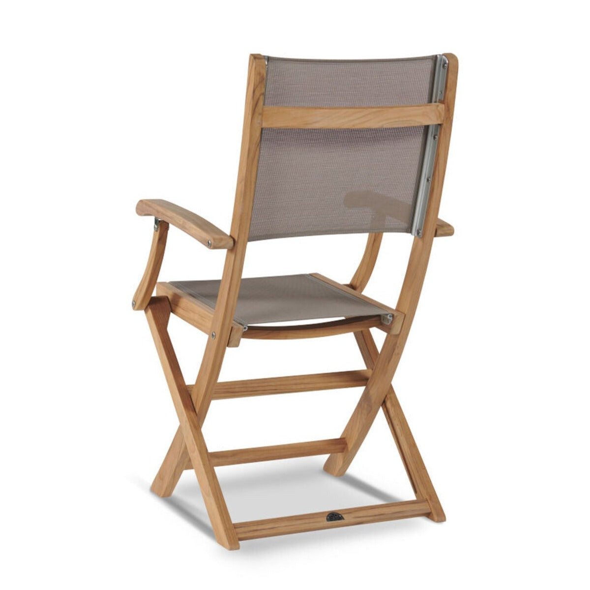 Stella Teak Outdoor Folding Armchair-Outdoor Dining Chairs-HiTeak-LOOMLAN