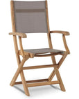 HiTeak Stella Teak Outdoor Folding Armchair