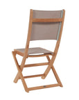 Stella Teak Outdoor Folding Chair-Outdoor Dining Chairs-HiTeak-LOOMLAN