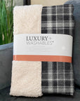 Addison Rugs Still Bloom Black Washable Indoor-Outdoor Rug
