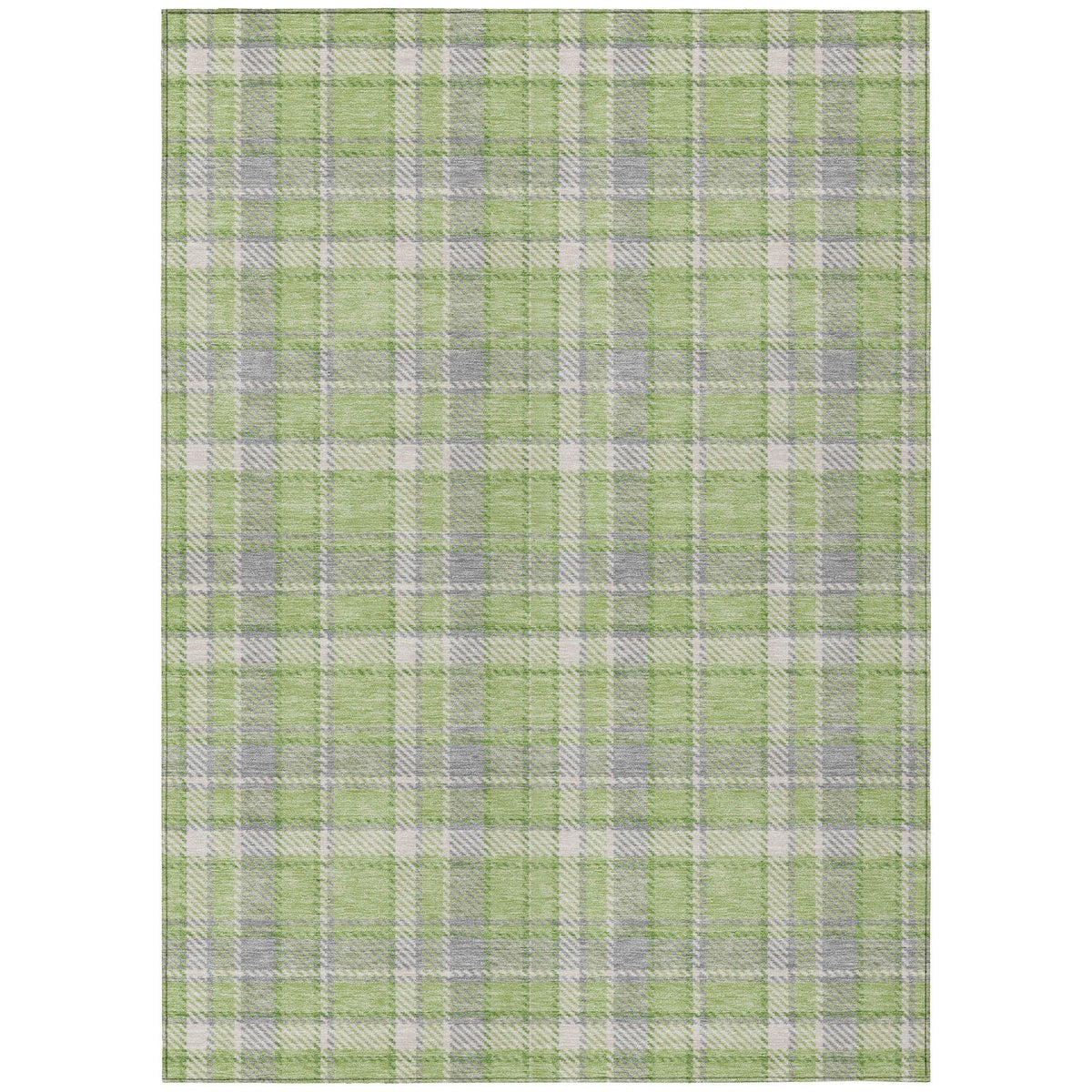 Addison Rugs Still Bloom Green Washable Indoor-Outdoor Rug