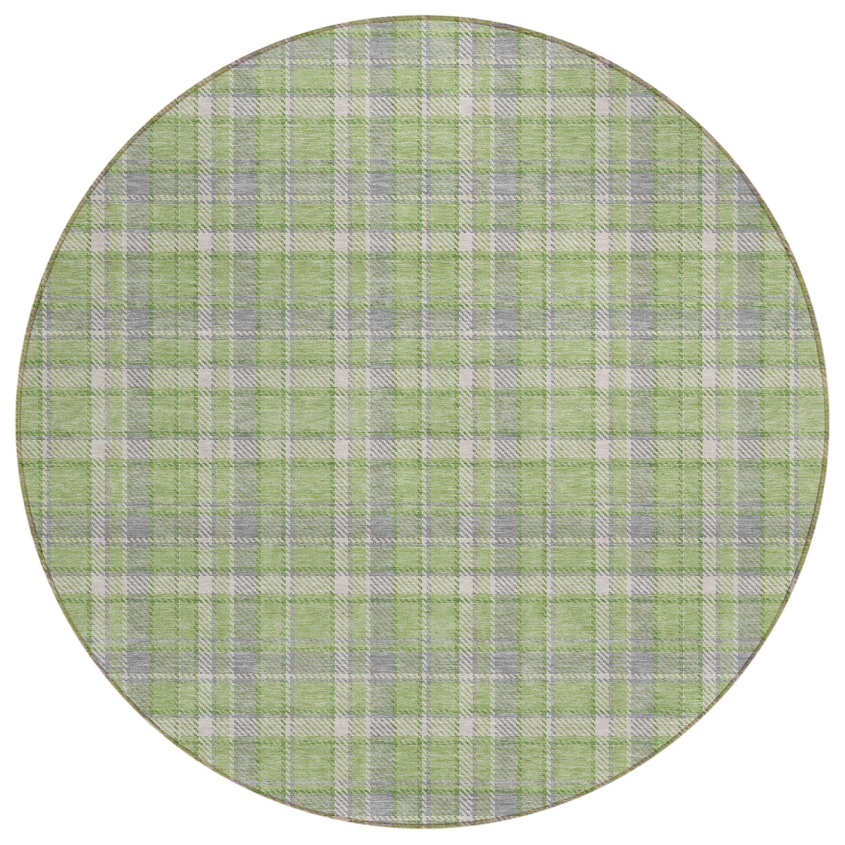 Addison Rugs Still Bloom Green Washable Indoor-Outdoor Rug
