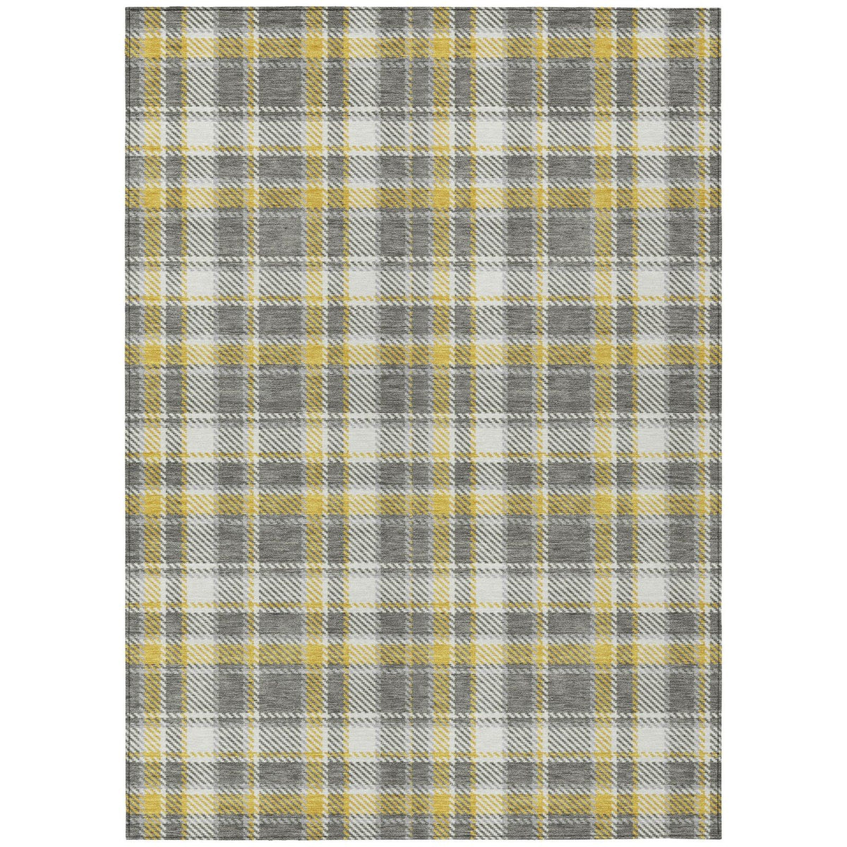 Addison Rugs Still Bloom Grey Washable Indoor-Outdoor Rug
