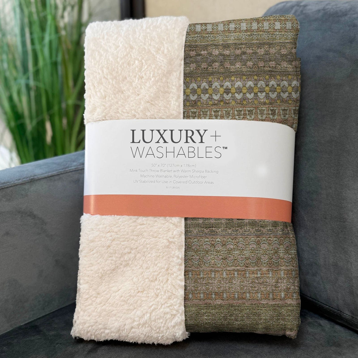 Addison Rugs Stripes Brown Washable Indoor-Outdoor Rug