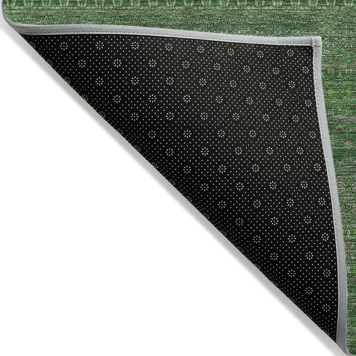 Addison Rugs Stripes Fern Washable Indoor-Outdoor Rug