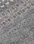 Addison Rugs Stripes Grey Washable Indoor-Outdoor Rug