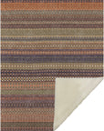 Addison Rugs Stripes Paprika Washable Indoor-Outdoor Rug