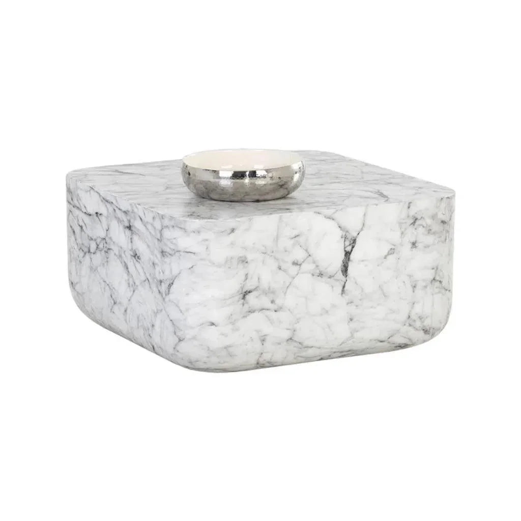 SUNPAN Strut Concrete Outdoor Square Coffee Table