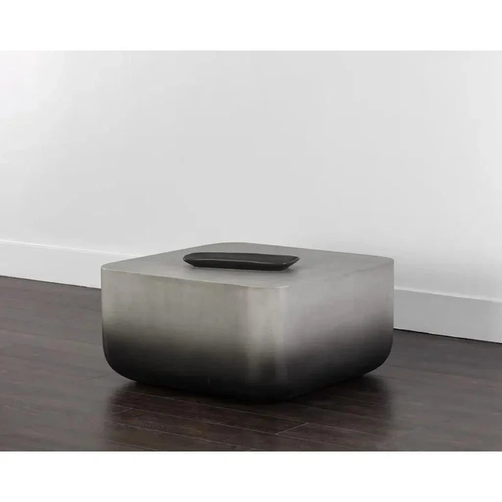 SUNPAN Strut Concrete Outdoor Square Coffee Table