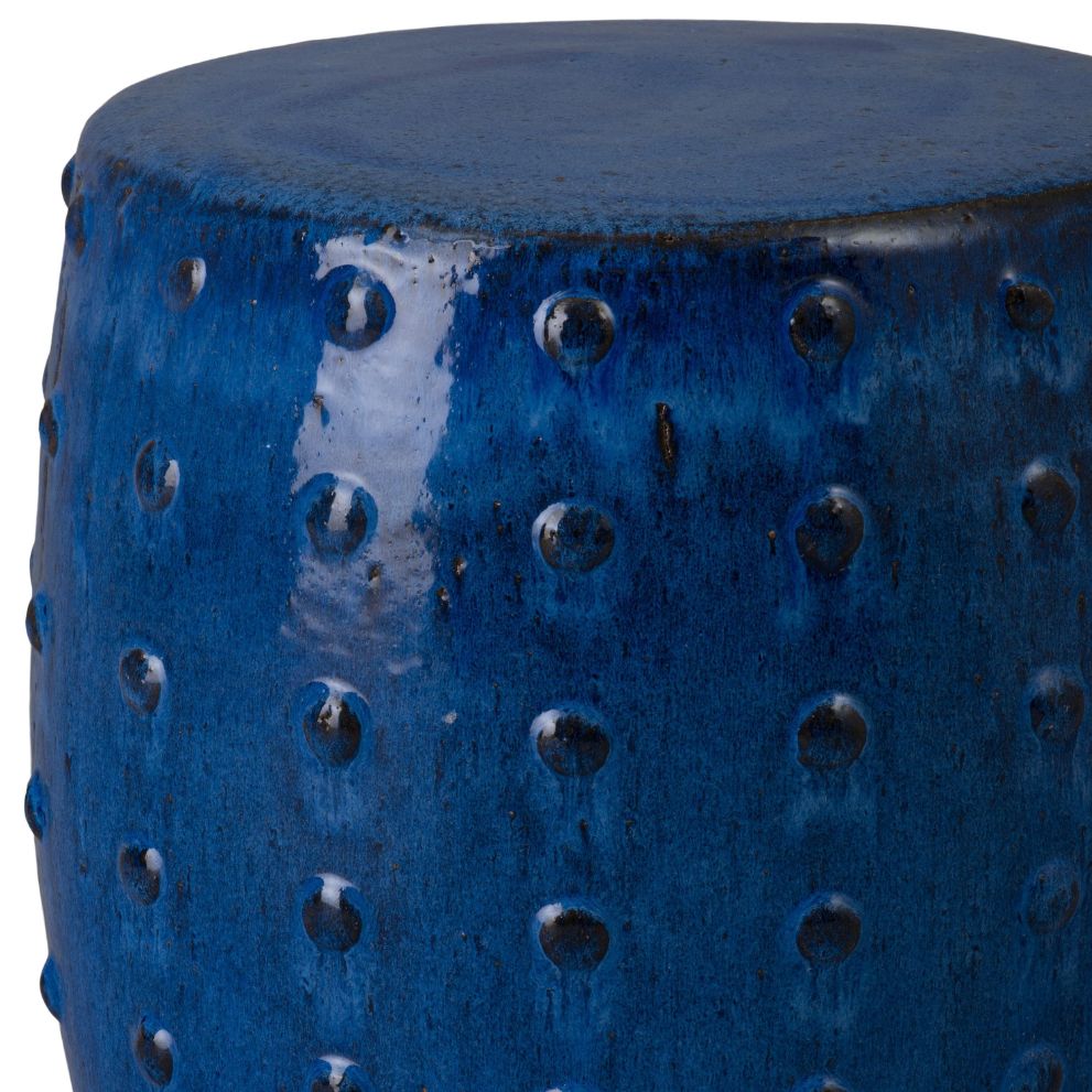 Emissary Stud Handcrafted Ceramic Garden Stool