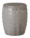 Emissary Stud Handcrafted Ceramic Garden Stool