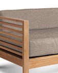 HiTeak Summer Teak Outdoor Sofa with Sunbrella