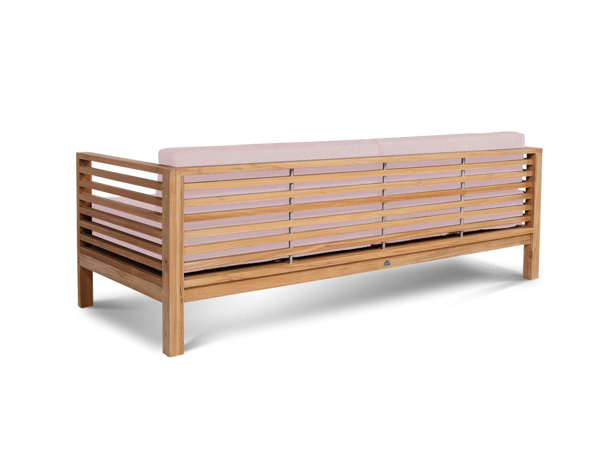 HiTeak Summer Teak Outdoor Sofa with Sunbrella