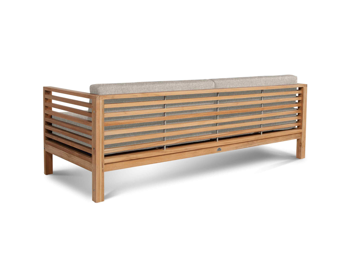 HiTeak Summer Teak Outdoor Sofa with Sunbrella