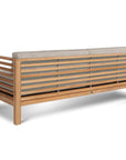 HiTeak Summer Teak Outdoor Sofa with Sunbrella