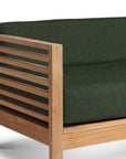 HiTeak Summer Teak Outdoor Sofa with Sunbrella