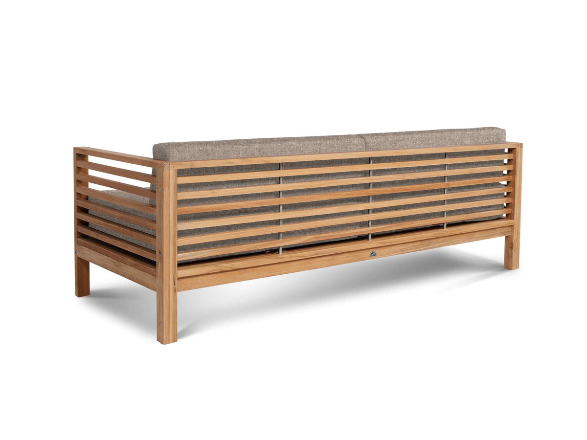 HiTeak Summer Teak Outdoor Sofa with Sunbrella