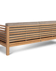 HiTeak Summer Teak Outdoor Sofa with Sunbrella