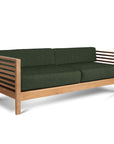 HiTeak Summer Teak Outdoor Sofa with Sunbrella