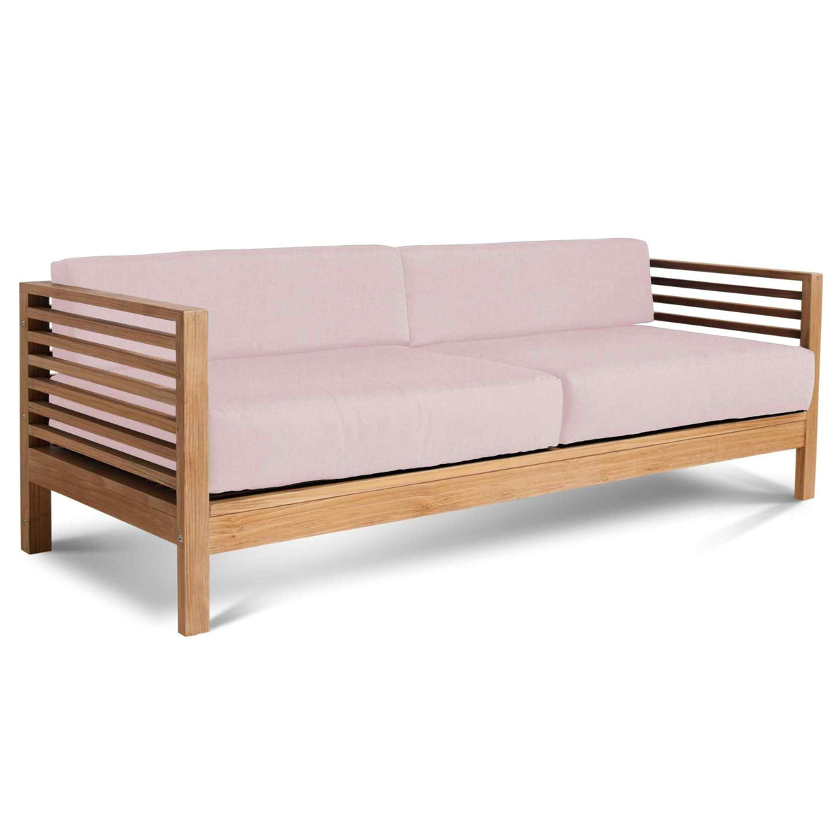 HiTeak Summer Teak Outdoor Sofa with Sunbrella