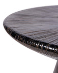 Sunburst Cocktail Table - Black Outdoor Coffee Table