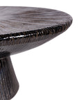 Sunburst Cocktail Table - Black Outdoor Coffee Table