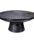 Sunburst Cocktail Table - Black Outdoor Coffee Table