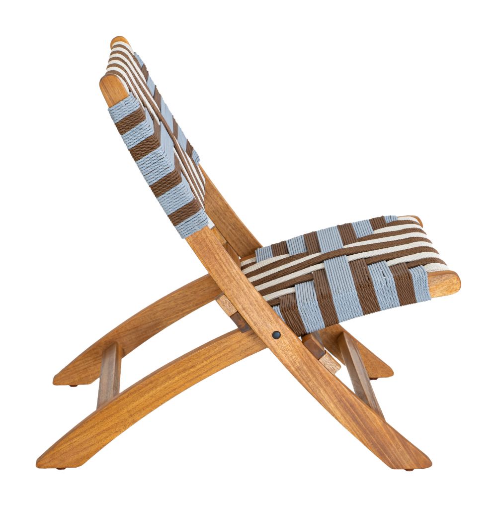 Zuo Modern Sunshine Wooden Frame Outdoor Lounge Chair