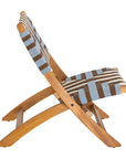 Zuo Modern Sunshine Wooden Frame Outdoor Lounge Chair