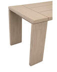 Sur Wooden Backless Outdoor Dining Bench - Luxury Outdoor Living - view 7