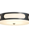 Swale Modern Outdoor Flush Mount Lighting