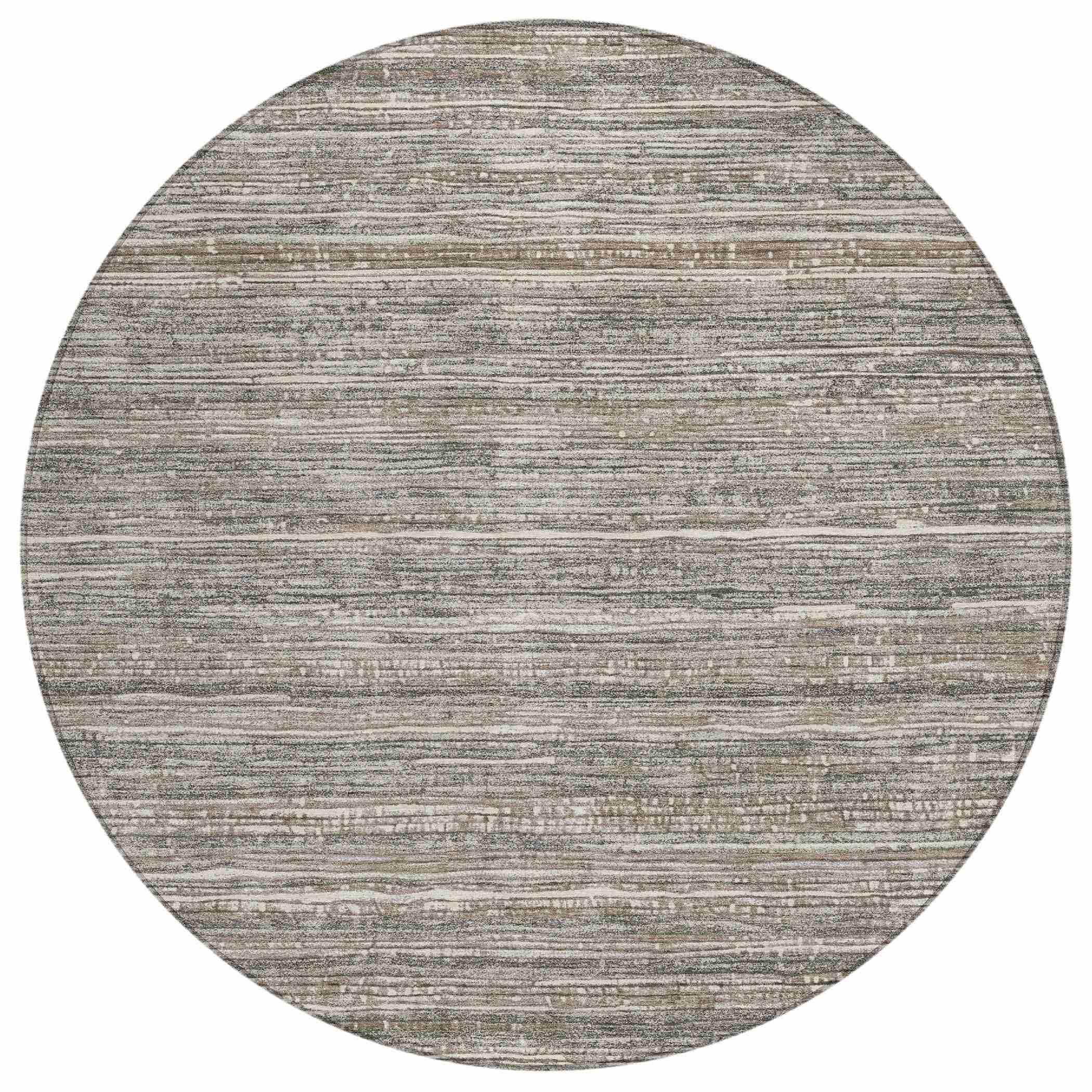 Addison Rugs Taelain Brown Washable Indoor-Outdoor Rug