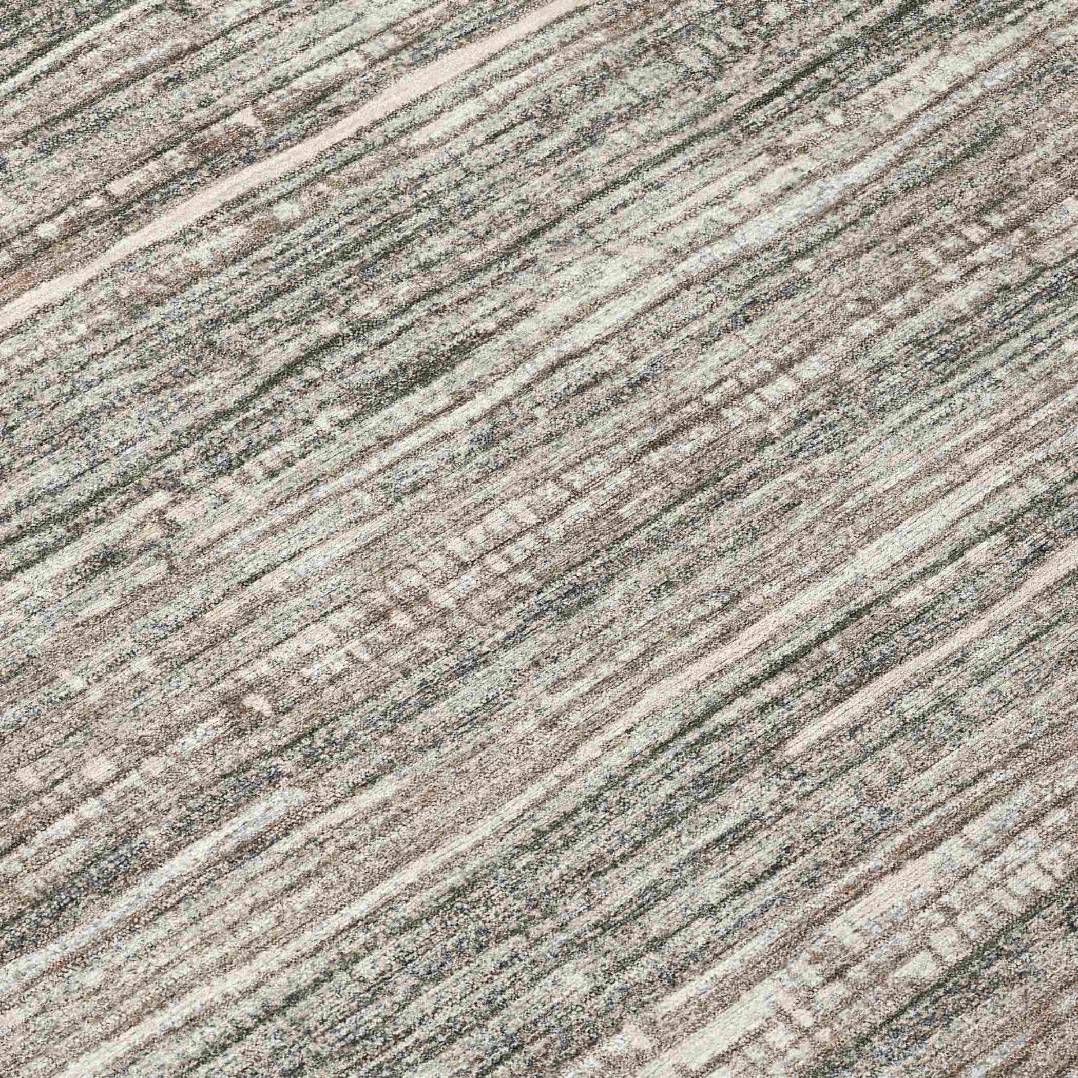 Addison Rugs Taelain Brown Washable Indoor-Outdoor Rug