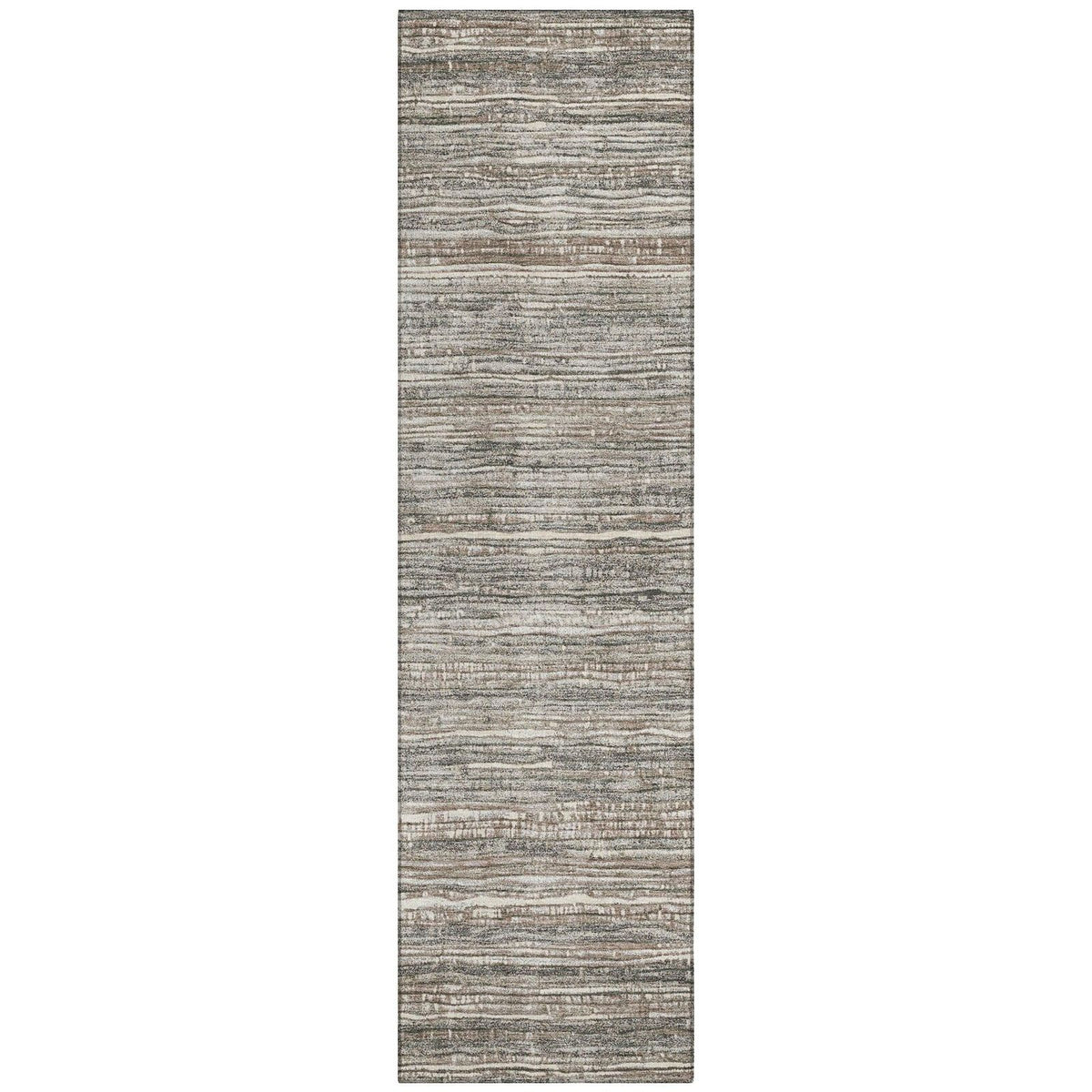Addison Rugs Taelain Brown Washable Indoor-Outdoor Rug
