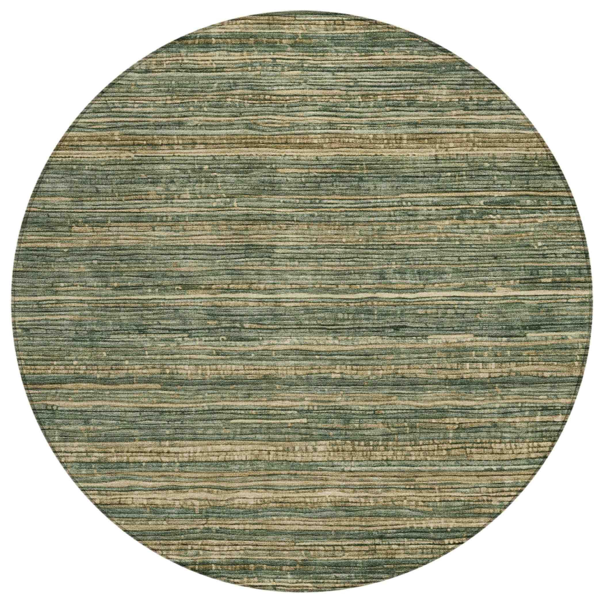 Taelain Fern Washable Indoor-Outdoor Rug