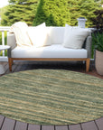Taelain Fern Washable Indoor-Outdoor Rug