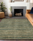 Taelain Fern Washable Indoor-Outdoor Rug