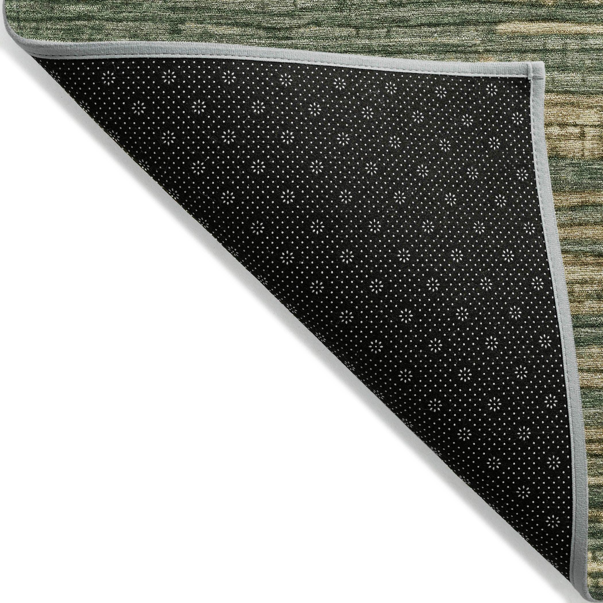 Taelain Fern Washable Indoor-Outdoor Rug