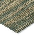 Taelain Fern Washable Indoor-Outdoor Rug