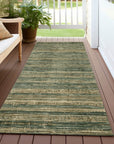 Taelain Fern Washable Indoor-Outdoor Rug