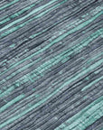 Addison Rugs Taelain Teal Washable Indoor-Outdoor Rug