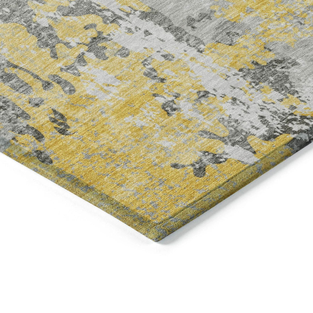 Addison Rugs Taelara Gold Washable Indoor-Outdoor Rug