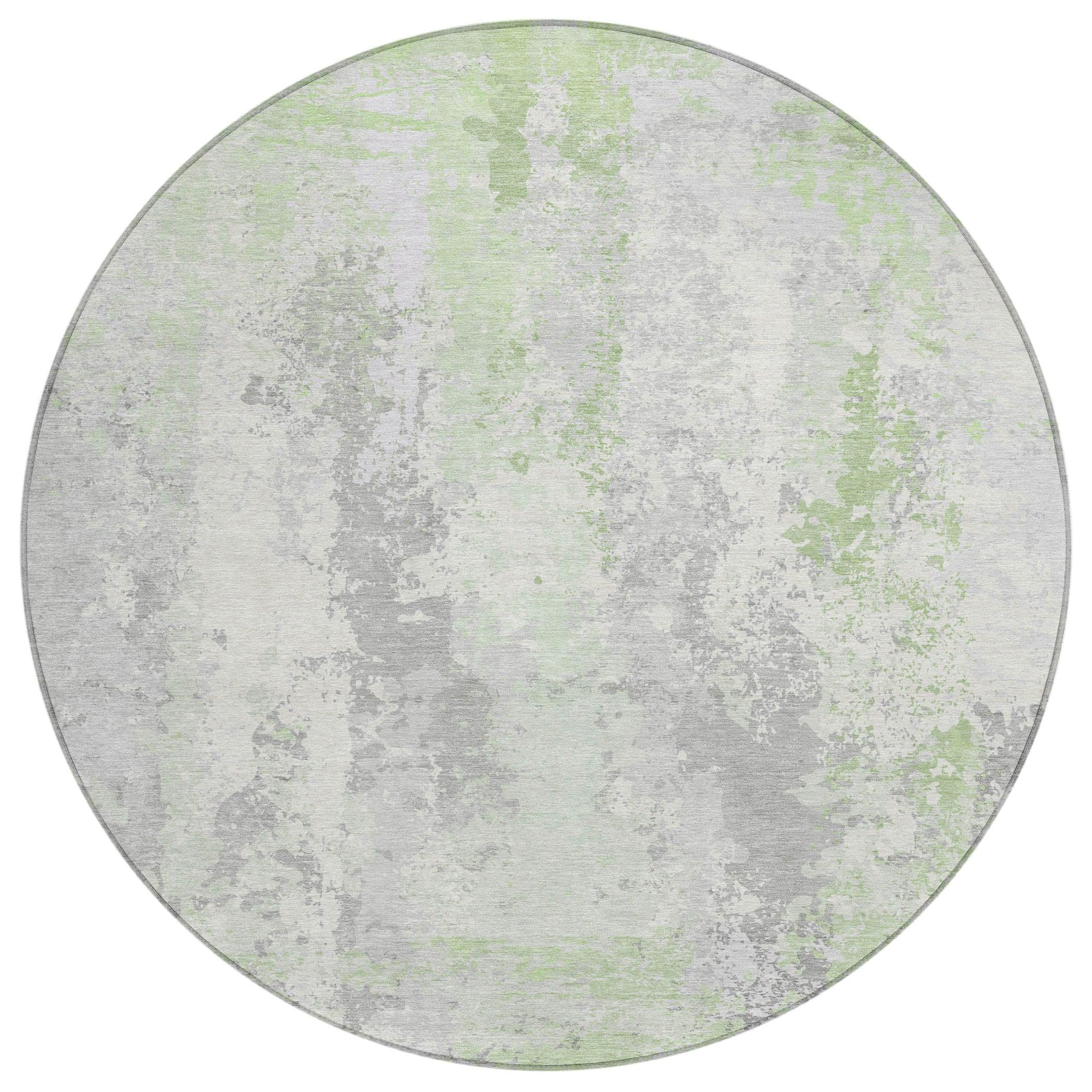 Addison Rugs Taelara Green Washable Indoor-Outdoor Rug