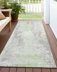 Addison Rugs Taelara Green Washable Indoor-Outdoor Rug