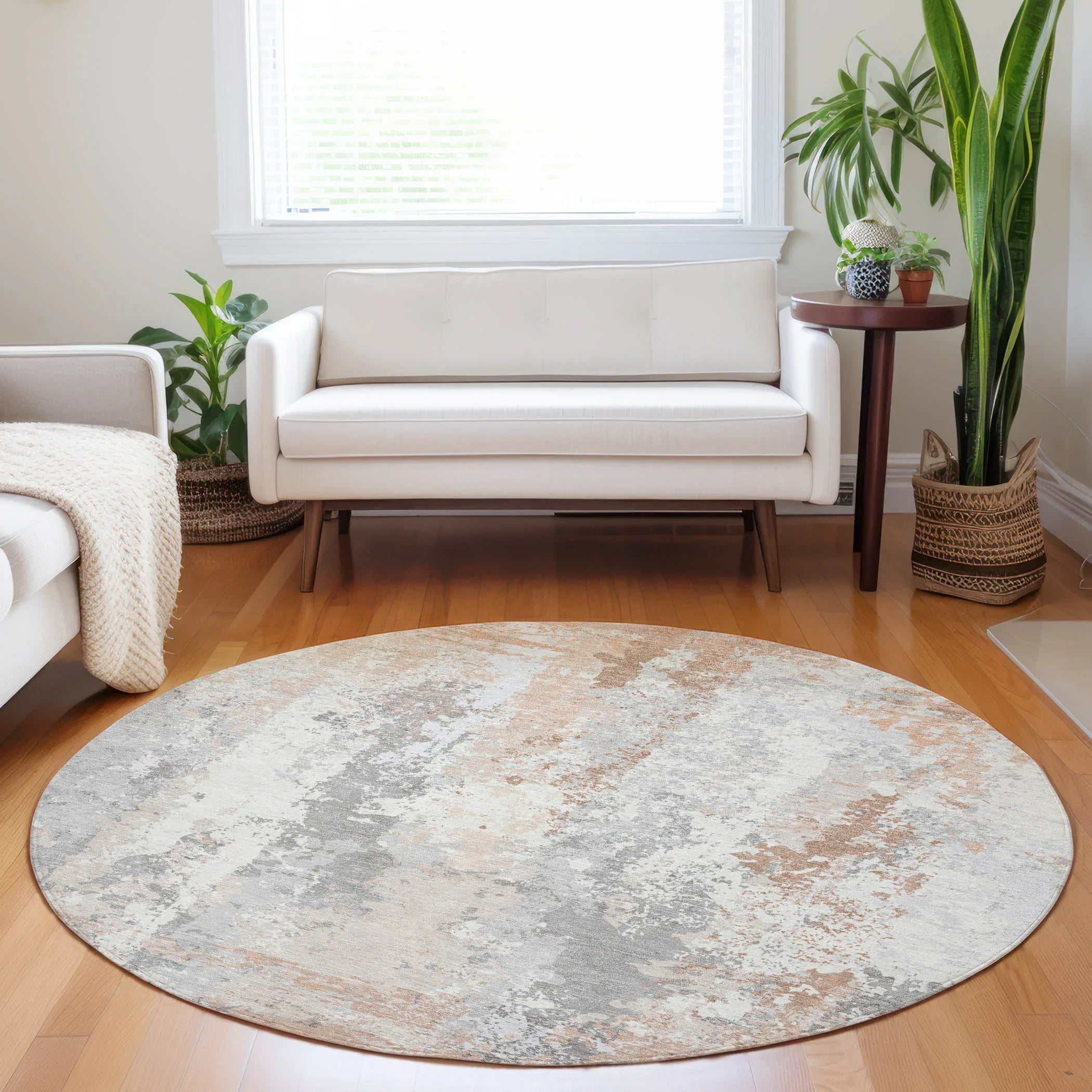 Addison Rugs Taelara Orange Washable Indoor-Outdoor Rug