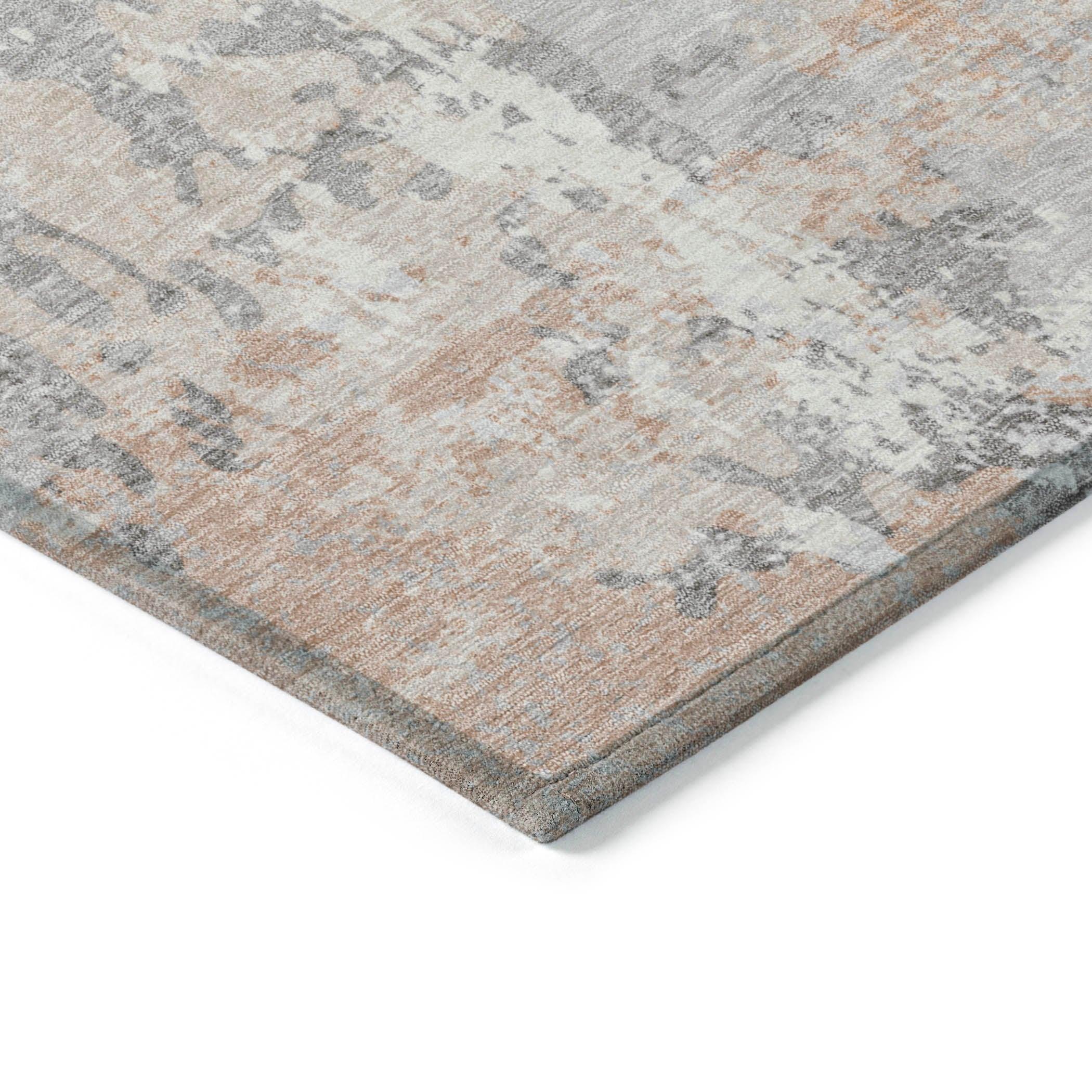 Addison Rugs Taelara Orange Washable Indoor-Outdoor Rug
