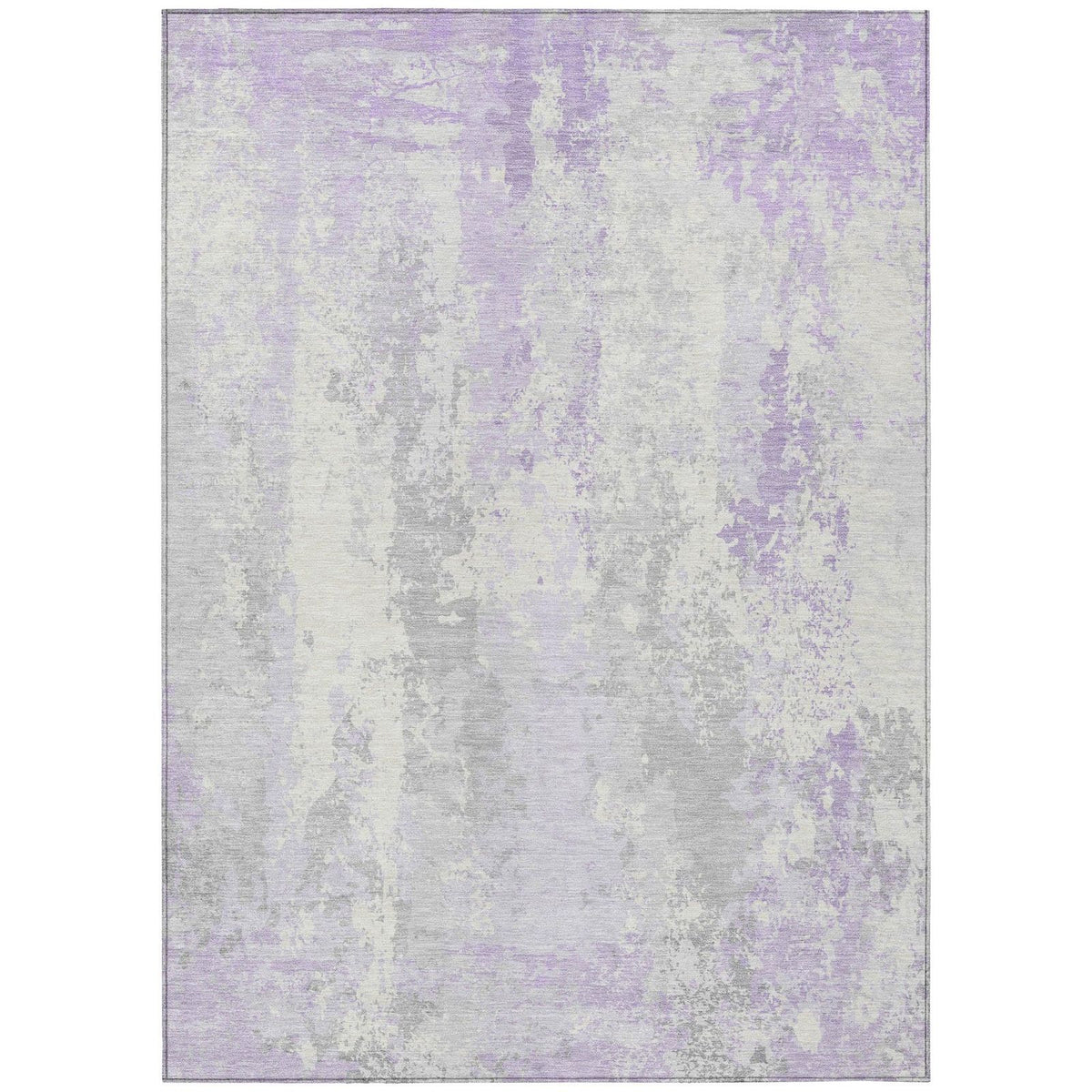 Addison Rugs Taelara Purple Washable Indoor-Outdoor Rug