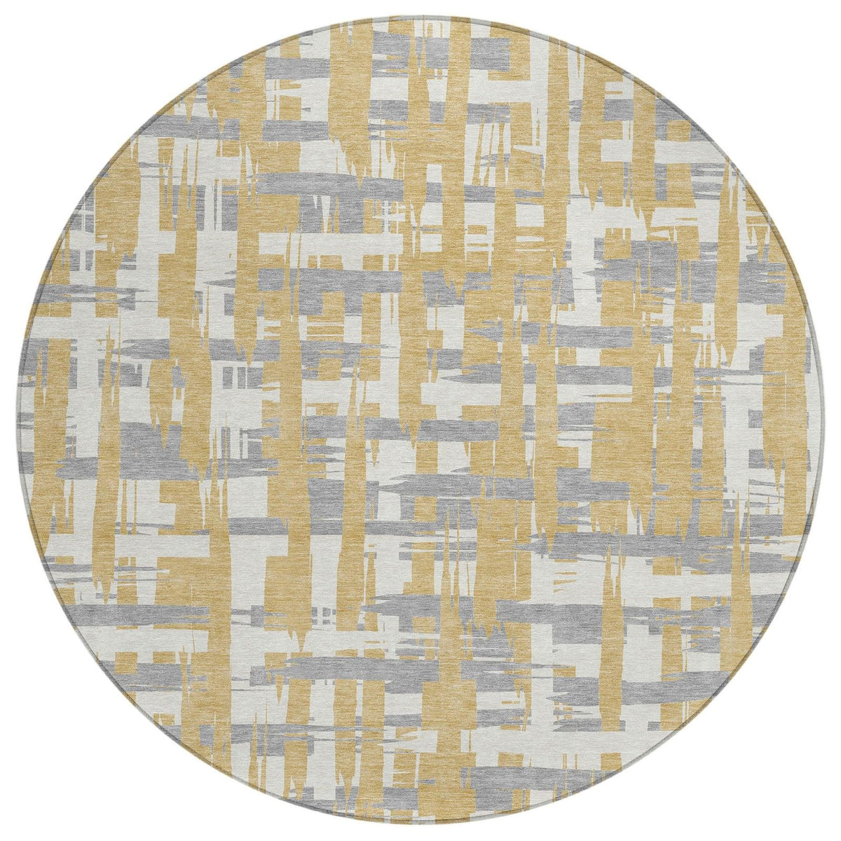 Addison Rugs Taelaris Gold Washable Indoor-Outdoor Rug
