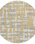 Addison Rugs Taelaris Gold Washable Indoor-Outdoor Rug